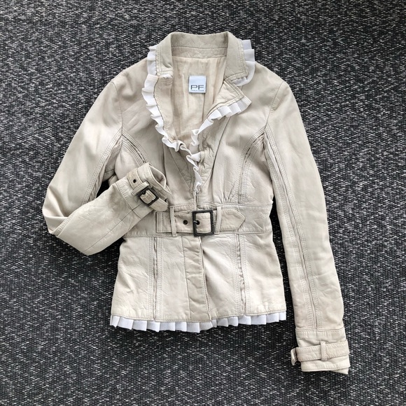 Paola Frani Leather Jacket - Picture 7 of 15